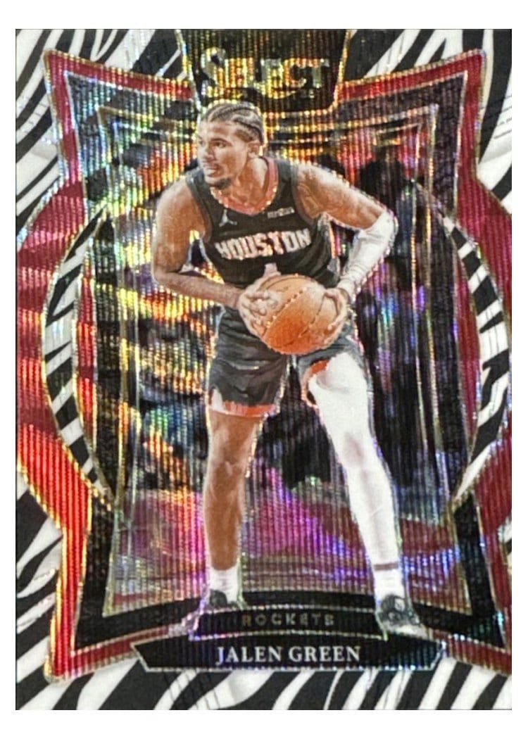 2024-25 Panini Select Base Set Jalen Green #47 card