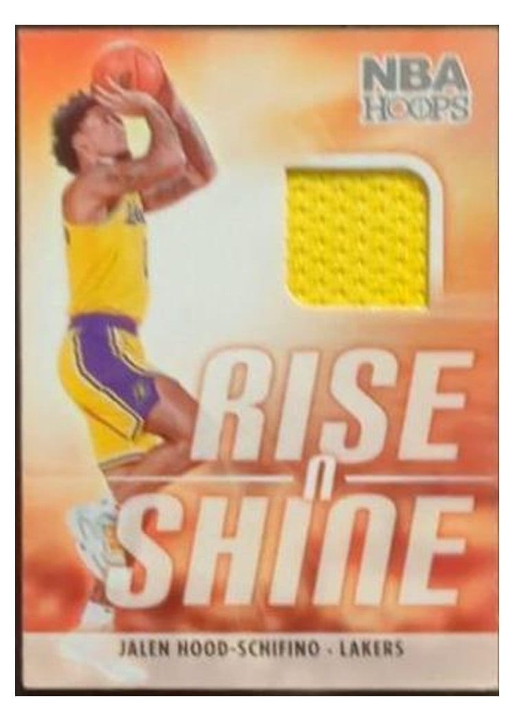 2023-24 Hoops Rise n Shine Jalen Hood-Schifino #RS-JHS card