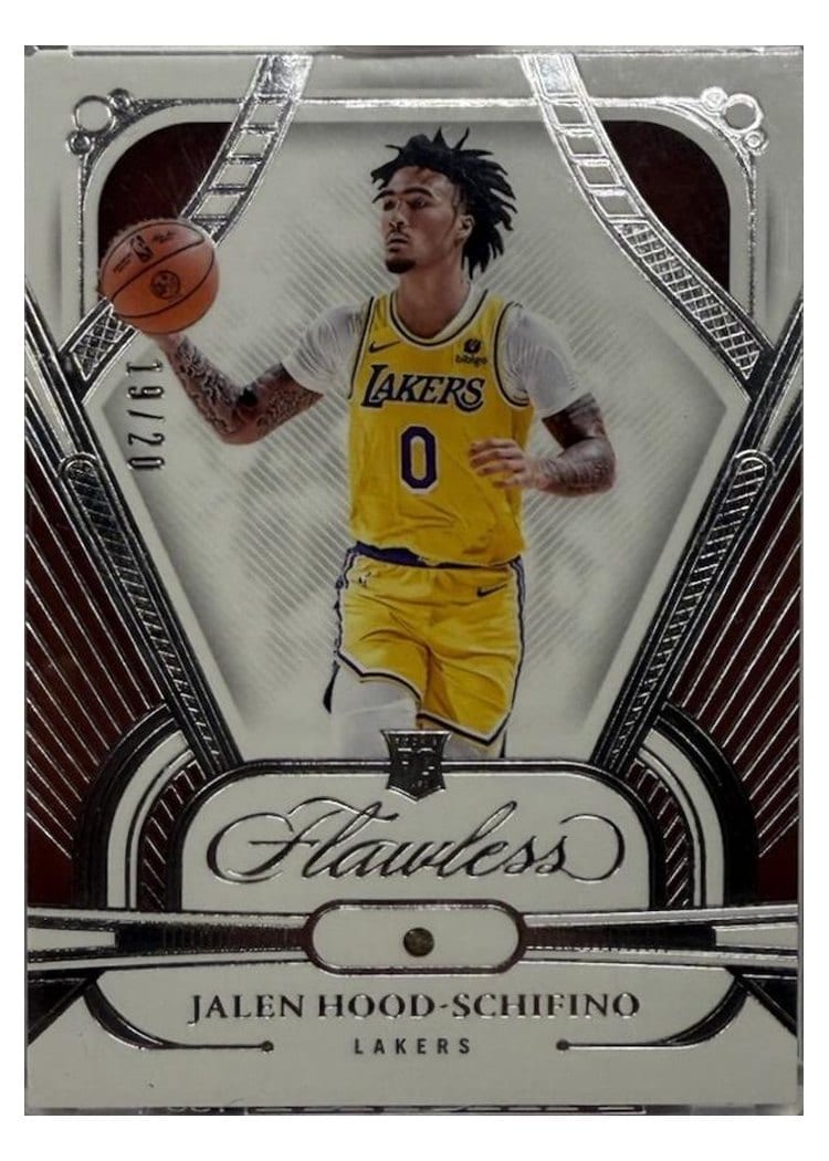 2023-24 Panini Flawless Base Set Jalen Hood-Schifino #89 card