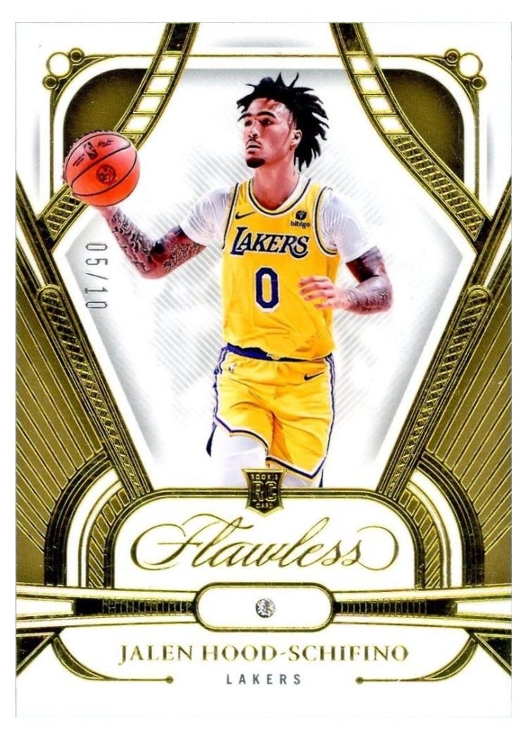 2023-24 Panini Flawless Base Set Jalen Hood-Schifino #89 card