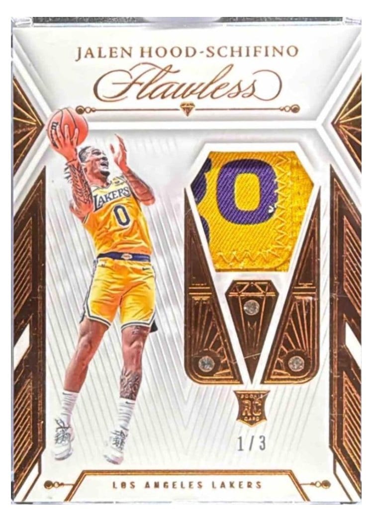 2023-24 Panini Flawless Base Set Jalen Hood-Schifino #89 card