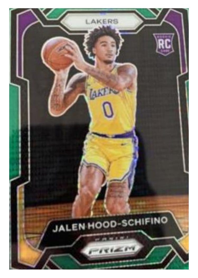2023-24 Panini Prizm Base Set Jalen Hood-Schifino #145 card