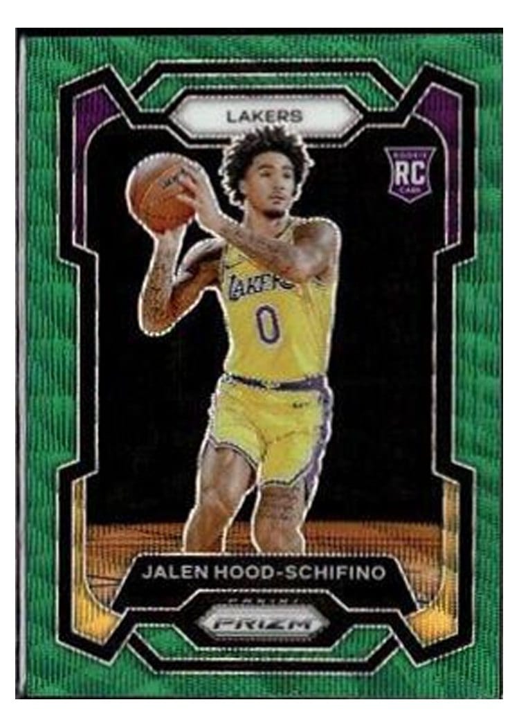 2023-24 Panini Prizm Base Set Jalen Hood-Schifino #145 card