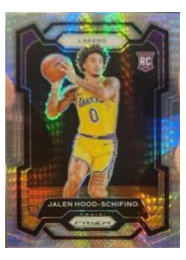 2023-24 Panini Prizm Base Set Jalen Hood-Schifino #145 card