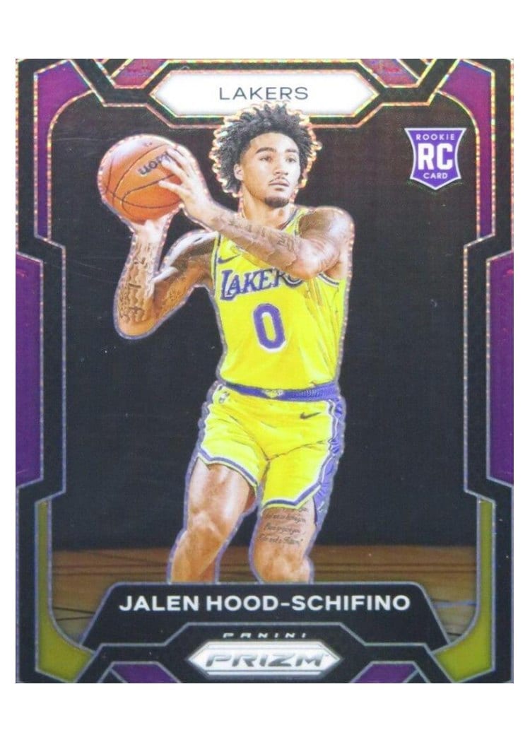 2023-24 Panini Prizm Base Set Jalen Hood-Schifino #145 card
