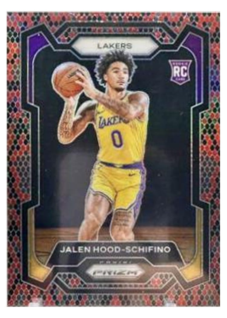 2023-24 Panini Prizm Base Set Jalen Hood-Schifino #145 card
