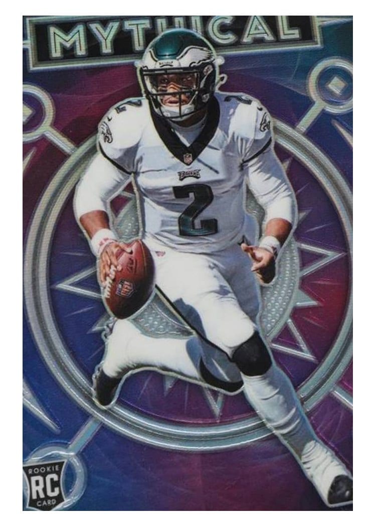 2020 Donruss Optic Mythical Jalen Hurts #20 card