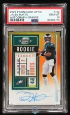 2020 Panini Contenders Optic Jalen Hurts #122 card
