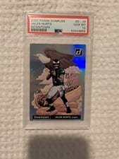 2020 Panini Donruss Downtown Jalen Hurts #D-34 card