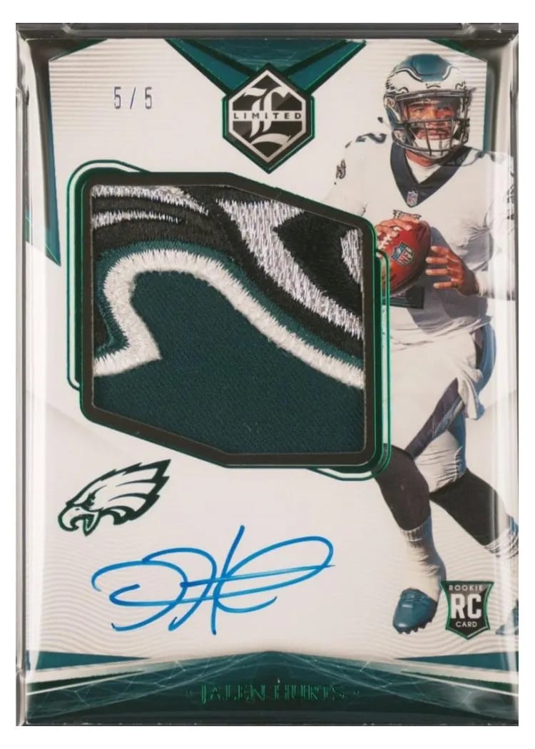 Jalen Hurts 2020 Panini Limited card