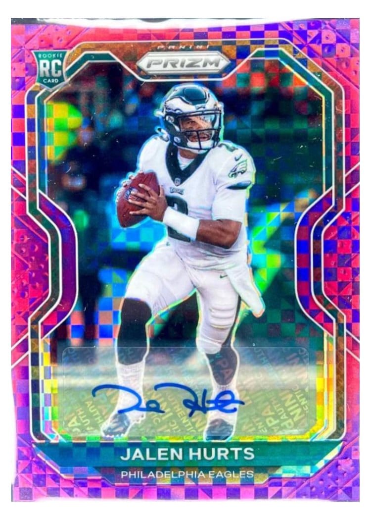 2020 Panini Prizm Jalen Hurts #343 card