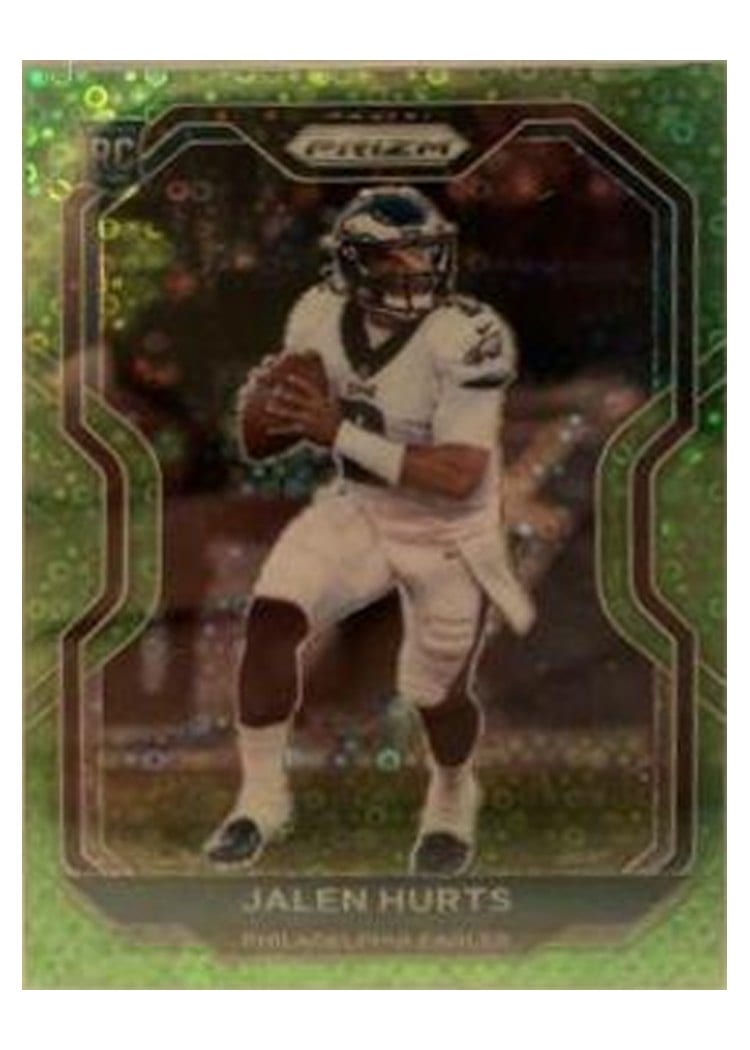 2020 Panini Prizm Jalen Hurts #343 card
