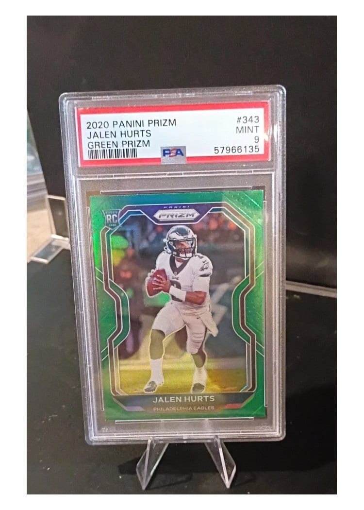 2020 Panini Prizm Jalen Hurts #343 card