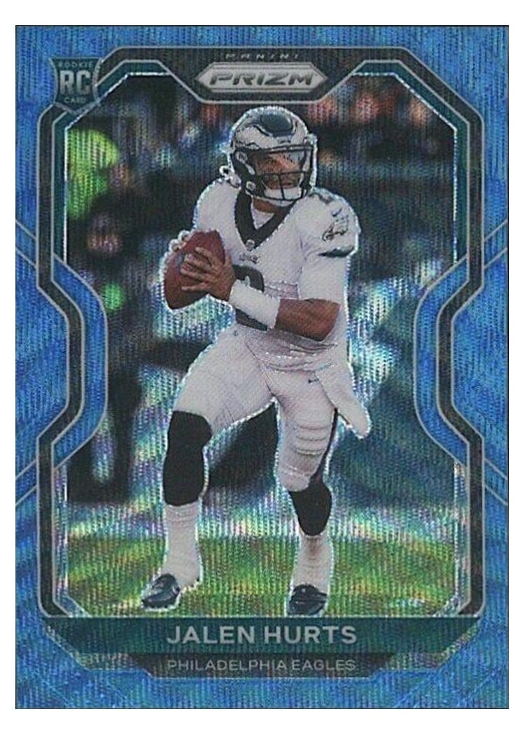 2020 Panini Prizm Jalen Hurts #343 card