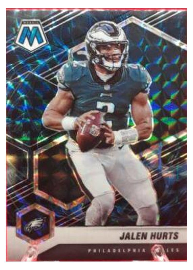 2021 Panini Mosaic Base Set Jalen Hurts #160 card