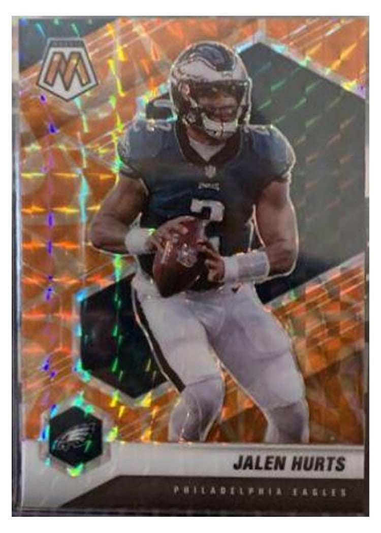 2021 Panini Mosaic Base Set Jalen Hurts #160 card