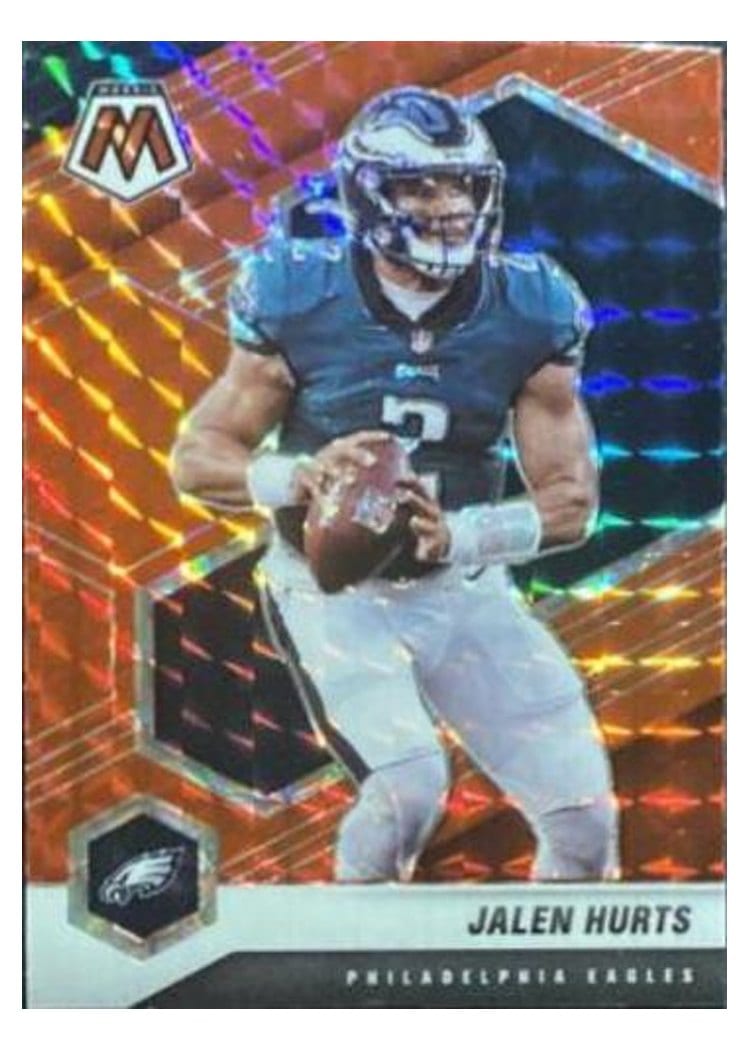 2021 Panini Mosaic Base Set Jalen Hurts #160 card