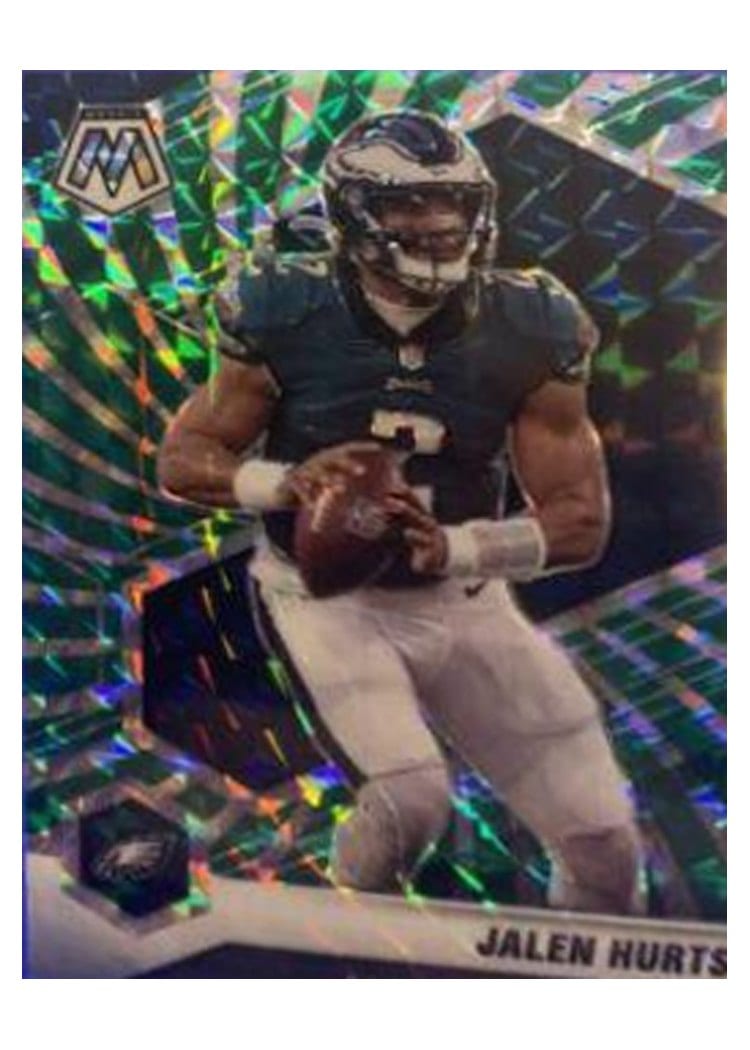 2021 Panini Mosaic Base Set Jalen Hurts #160 card