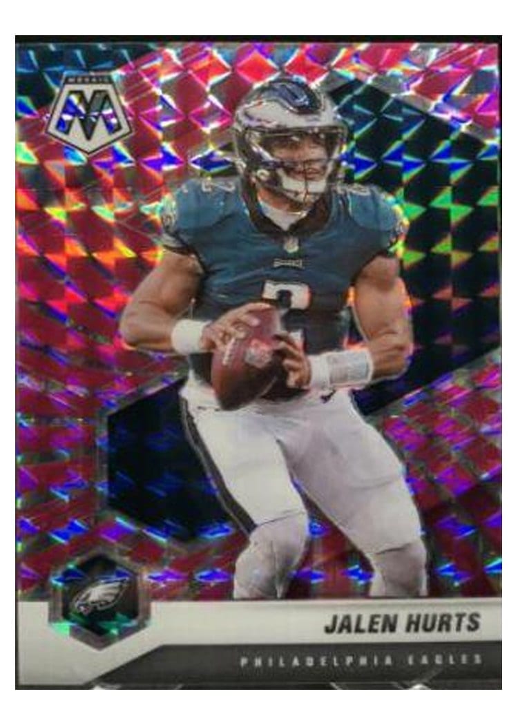 2021 Panini Mosaic Base Set Jalen Hurts #160 card
