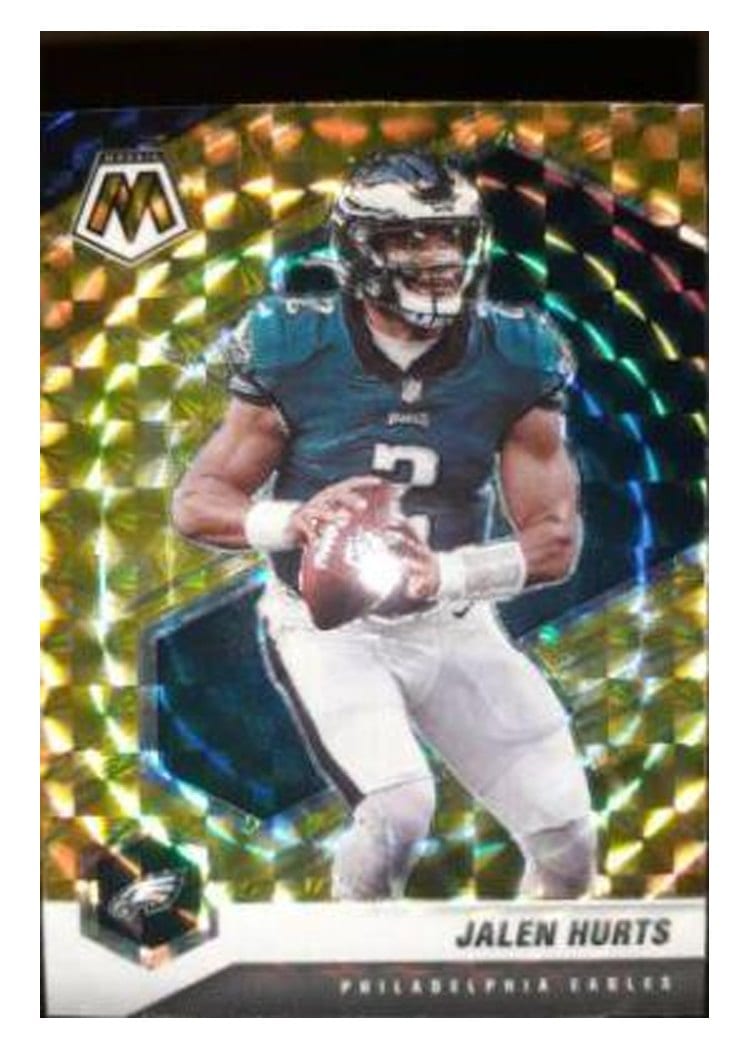 2021 Panini Mosaic Base Set Jalen Hurts #160 card