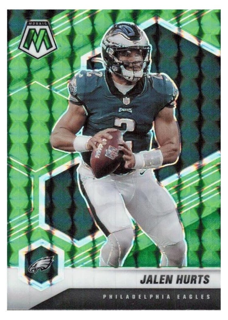 2021 Panini Mosaic Base Set Jalen Hurts #160 card