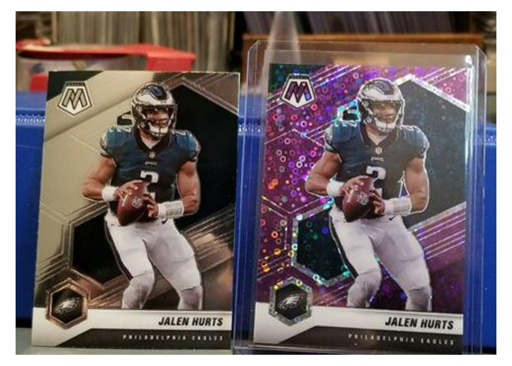2021 Panini Mosaic Base Set Jalen Hurts #160 card