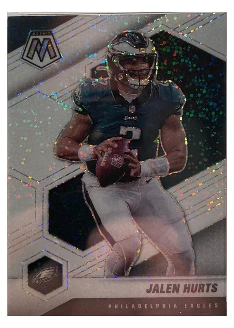 2021 Panini Mosaic Base Set Jalen Hurts #160 card