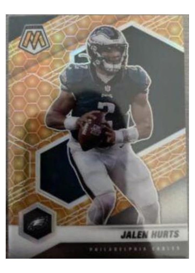 2021 Panini Mosaic Base Set Jalen Hurts #208 card
