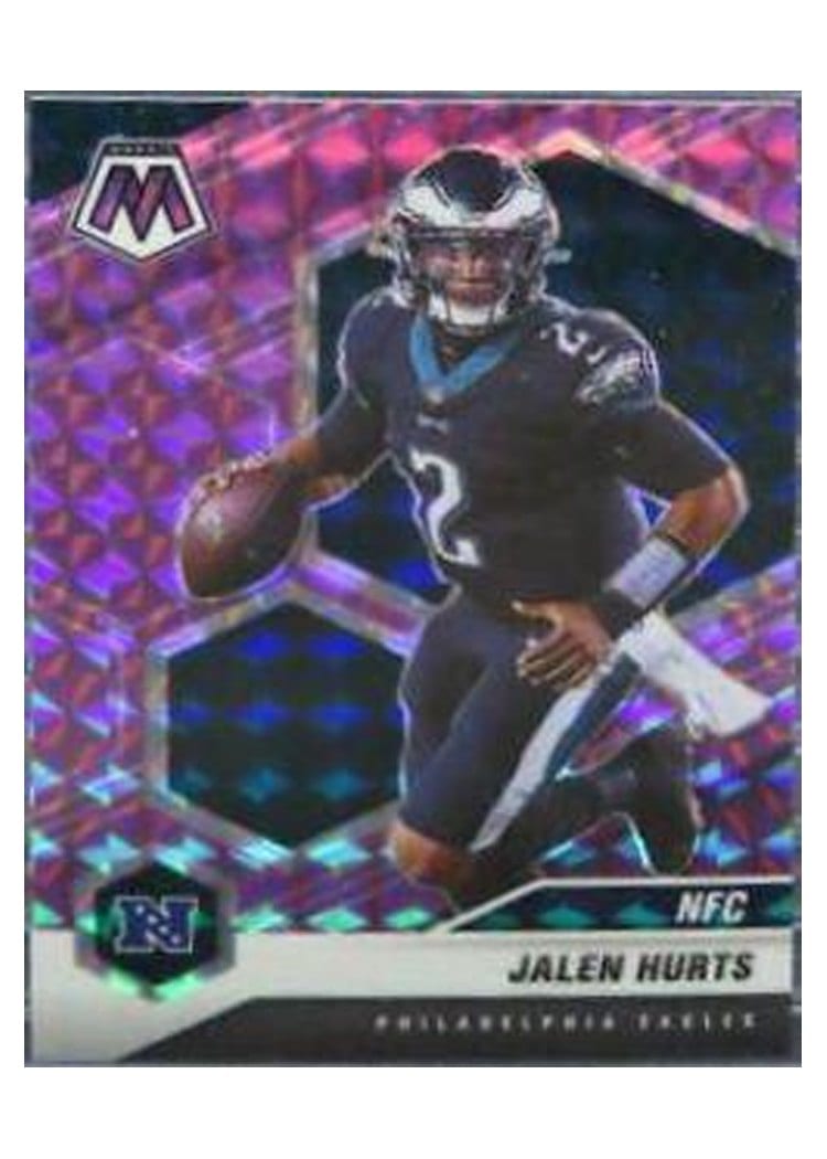 2021 Panini Mosaic Base Set Jalen Hurts #208 card