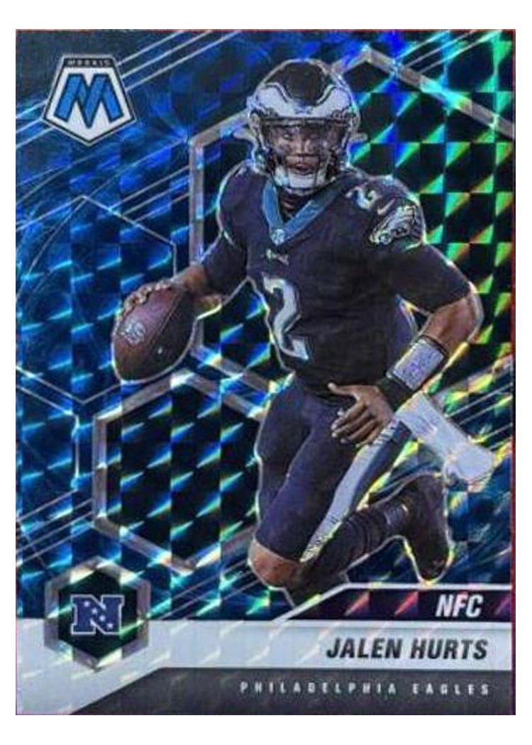2021 Panini Mosaic Base Set Jalen Hurts #208 card