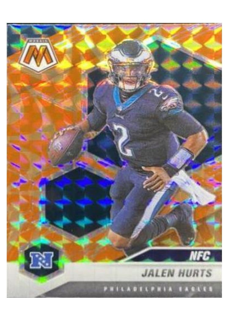 2021 Panini Mosaic Base Set Jalen Hurts #208 card