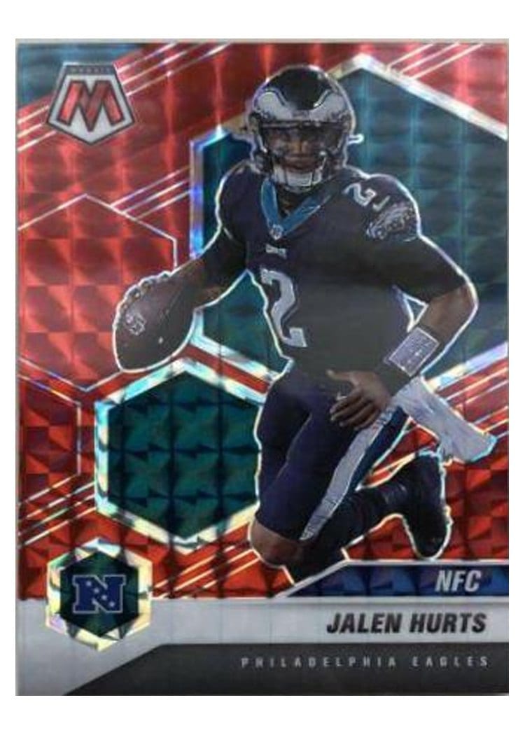 2021 Panini Mosaic Base Set Jalen Hurts #208 card