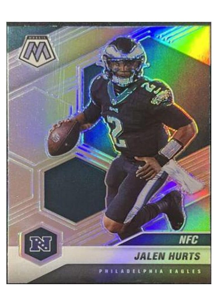 2021 Panini Mosaic Base Set Jalen Hurts #208 card