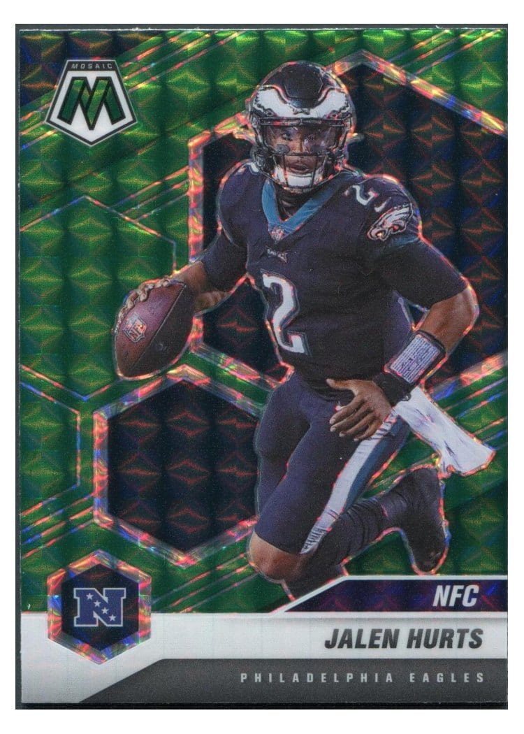 2021 Panini Mosaic Base Set Jalen Hurts #208 card