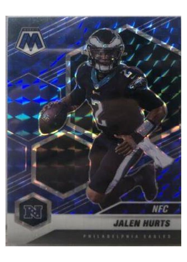 2021 Panini Mosaic Base Set Jalen Hurts #208 card