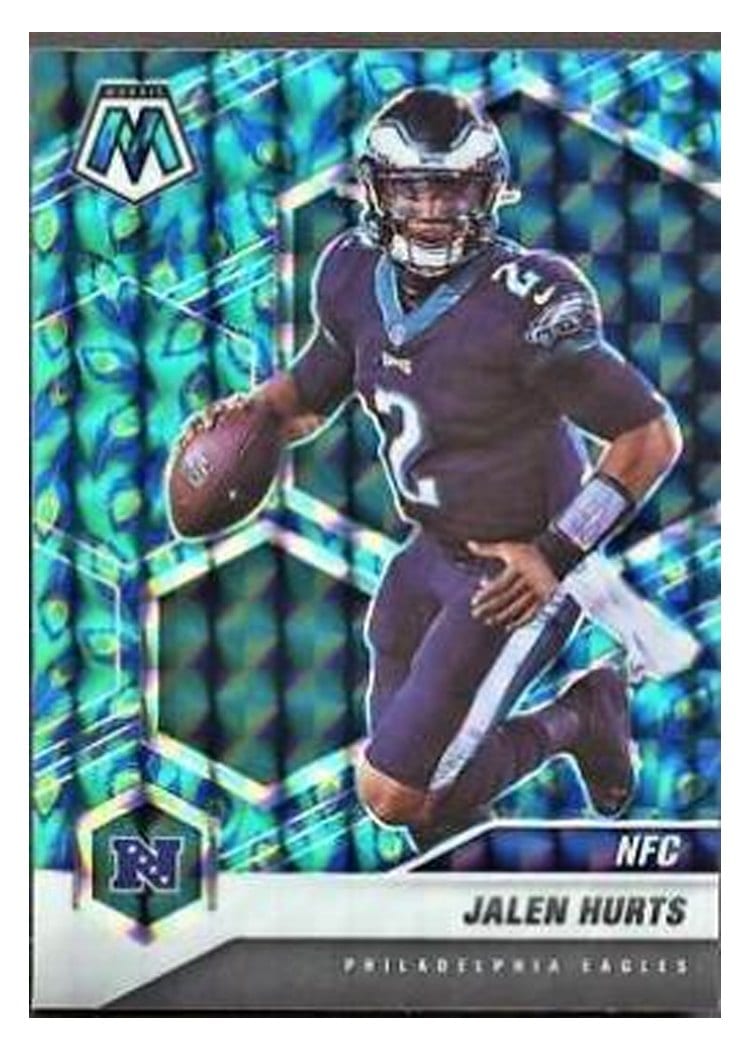 2021 Panini Mosaic Base Set Jalen Hurts #208 card
