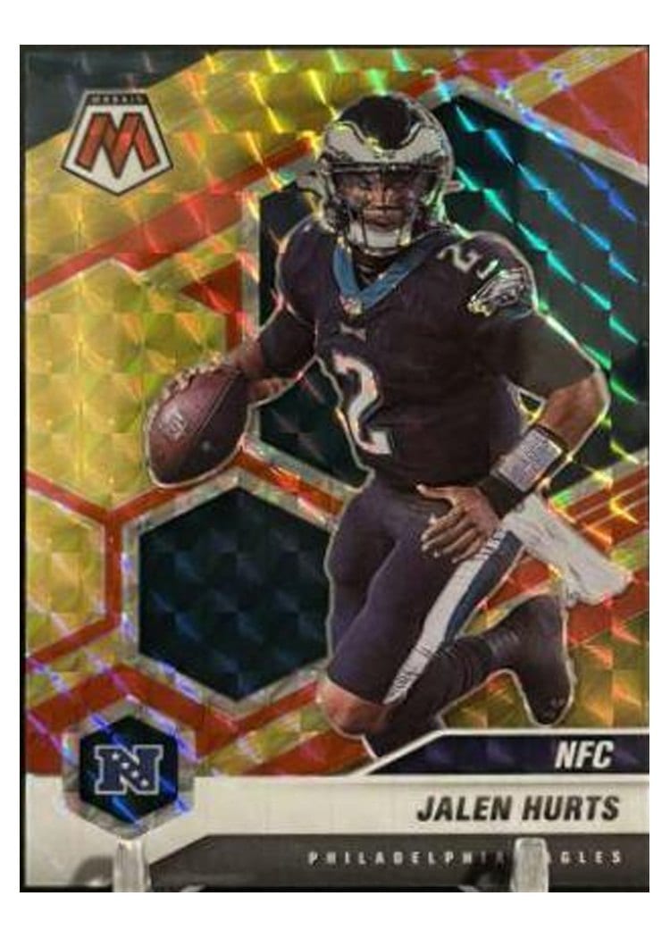 2021 Panini Mosaic Base Set Jalen Hurts #208 card