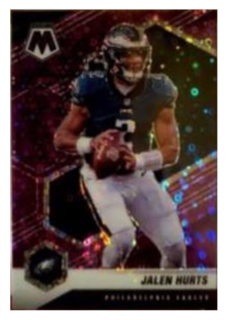 2021 Panini Mosaic Base Set Jalen Hurts #208 card