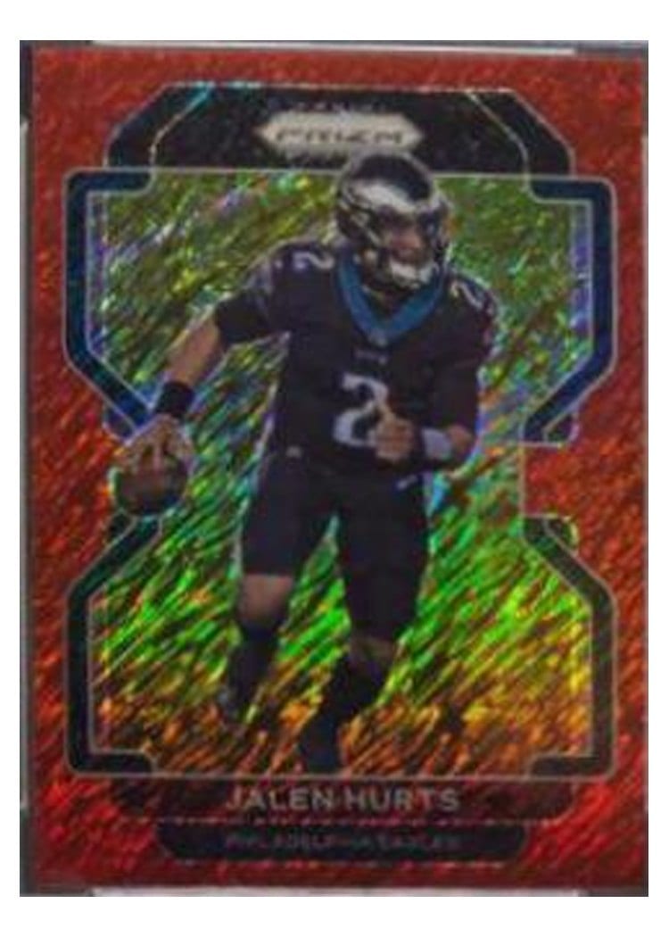 2021 Panini Prizm Base Set Jalen Hurts #221 card