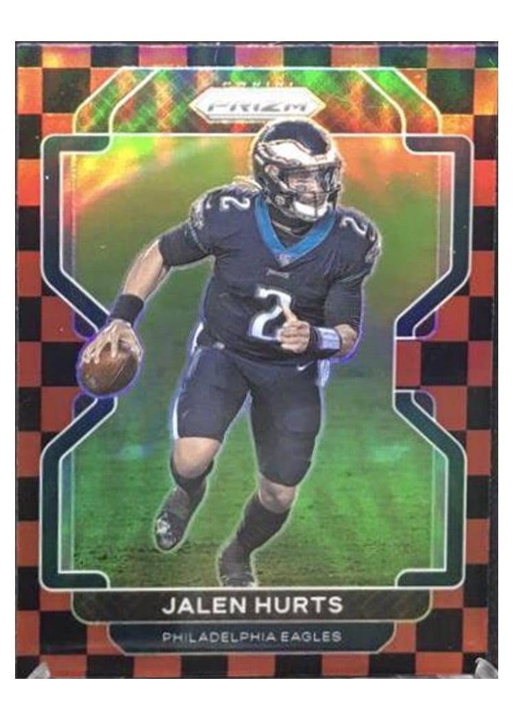2021 Panini Prizm Base Set Jalen Hurts #221 card
