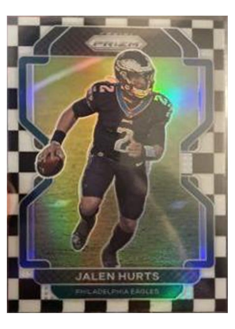 2021 Panini Prizm Base Set Jalen Hurts #221 card