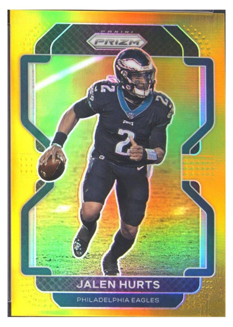 2021 Panini Prizm Base Set Jalen Hurts #221 card