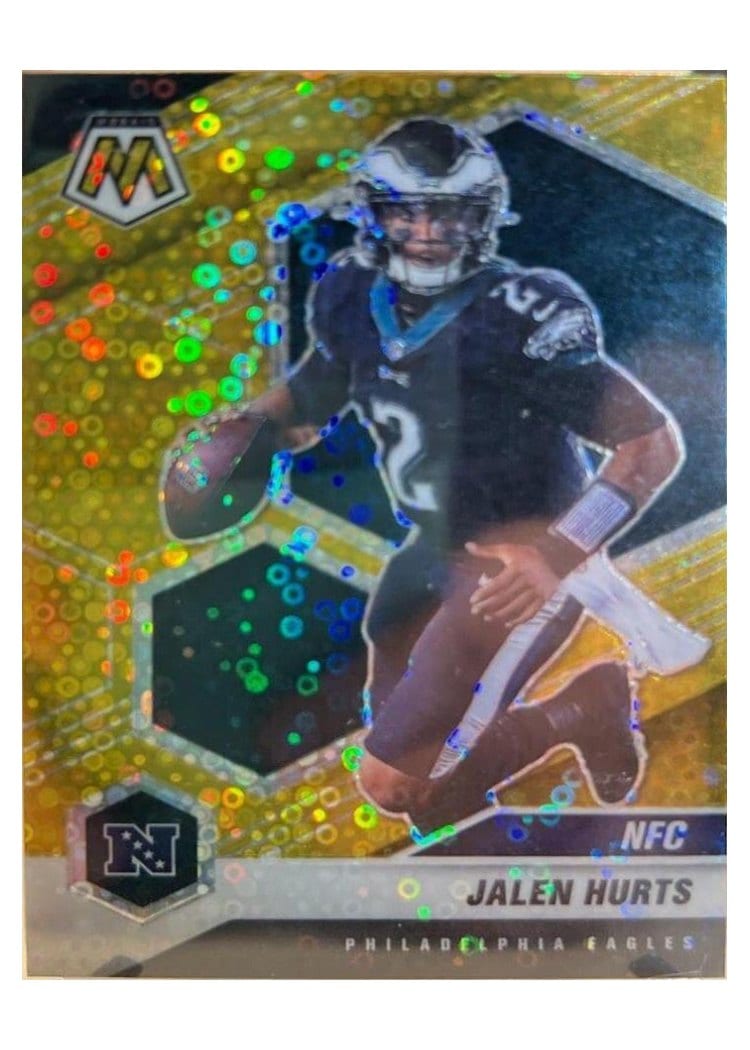 2021 Panini Prizm Base Set Jalen Hurts #221 card