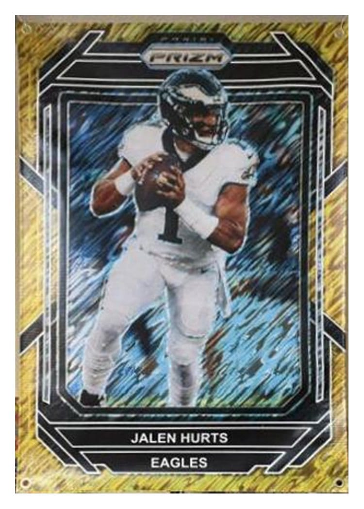 2021 Panini Prizm Base Set Jalen Hurts #221 card