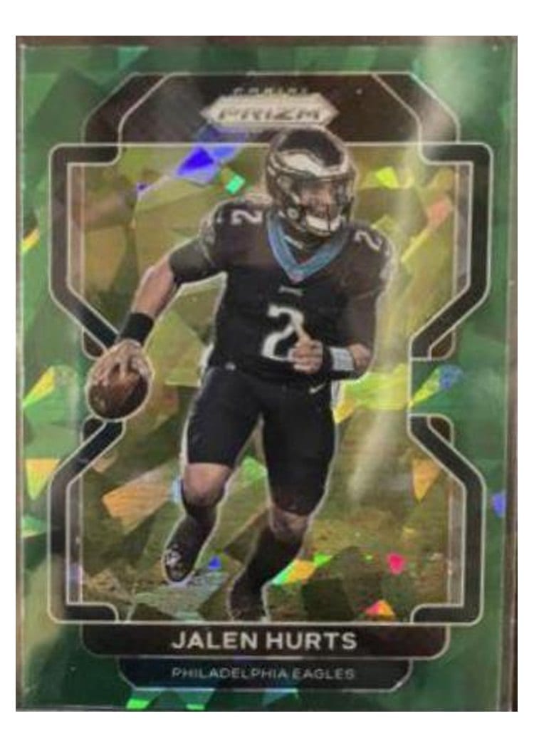 2021 Panini Prizm Base Set Jalen Hurts #221 card