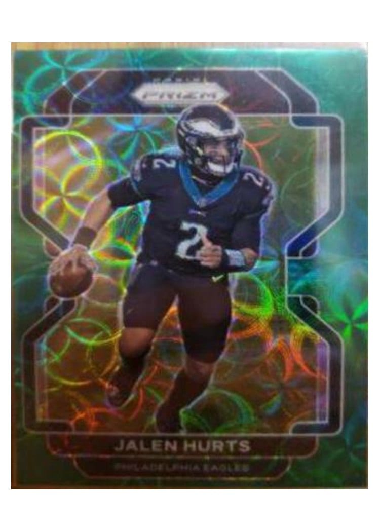 2021 Panini Prizm Base Set Jalen Hurts #221 card