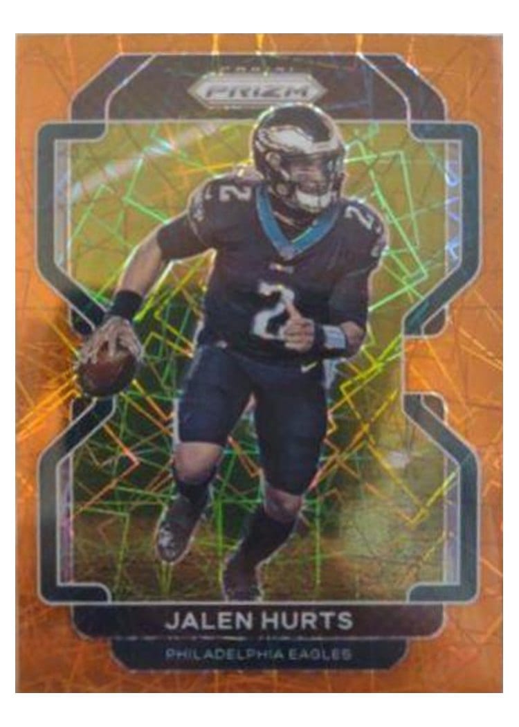 2021 Panini Prizm Base Set Jalen Hurts #221 card