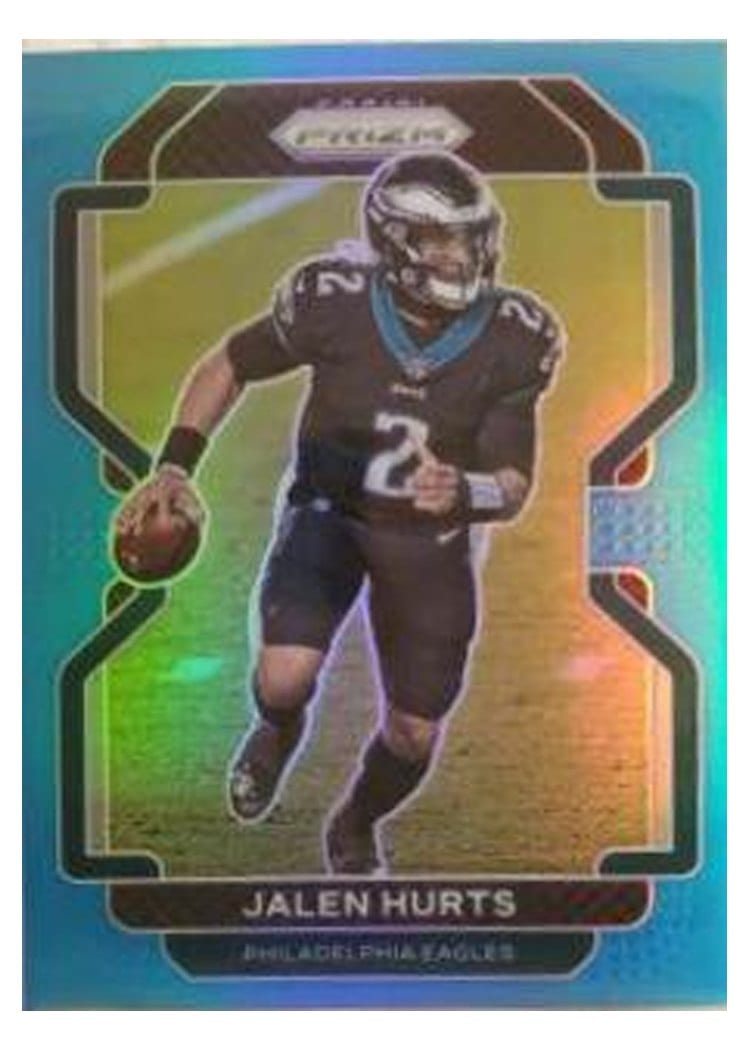 2021 Panini Prizm Base Set Jalen Hurts #221 card