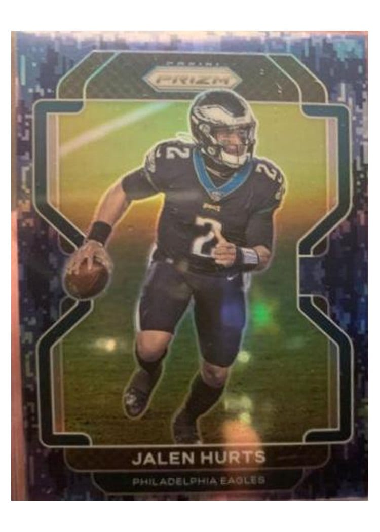 2021 Panini Prizm Base Set Jalen Hurts #221 card