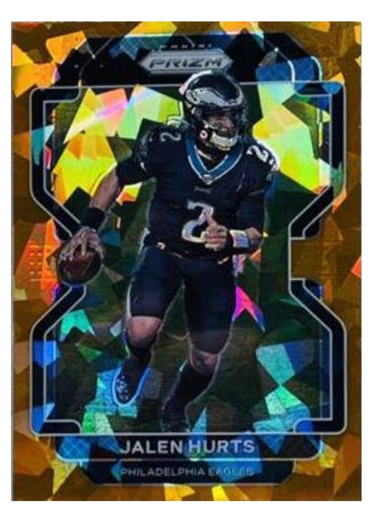 2021 Panini Prizm Base Set Jalen Hurts #221 card